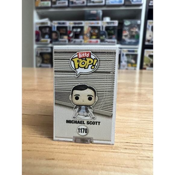 BITTY Michael Scott Crutches The Office Funko Pop #1170 Television TV Shows Show - Picture 2 of 6